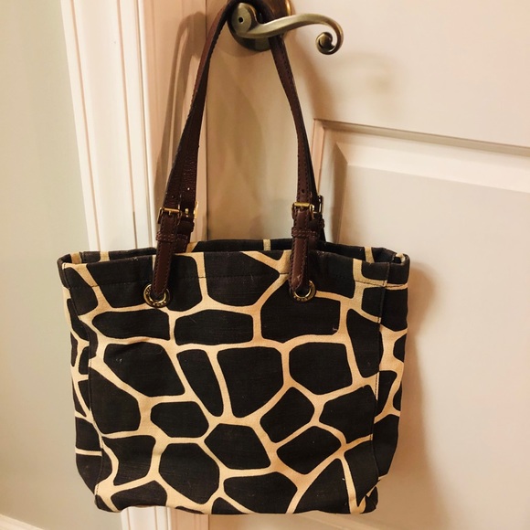 Michael Kors Giraffe Print Tote - Picture 1 of 3